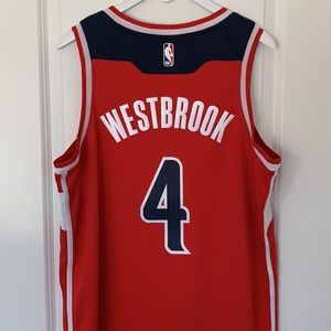 Russell Westbrook Nike Icon Swingman Washington Wizards Jersey